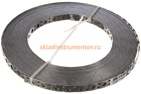 Перфорированная вентиляционная лента ЗУБР прямая ПВЛ 12х0.75мм 25м 310247-12-75