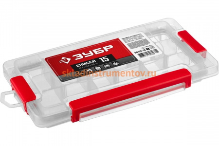 Пластиковый органайзер Зубр ЕНИСЕЙ-15 38192-10_z01