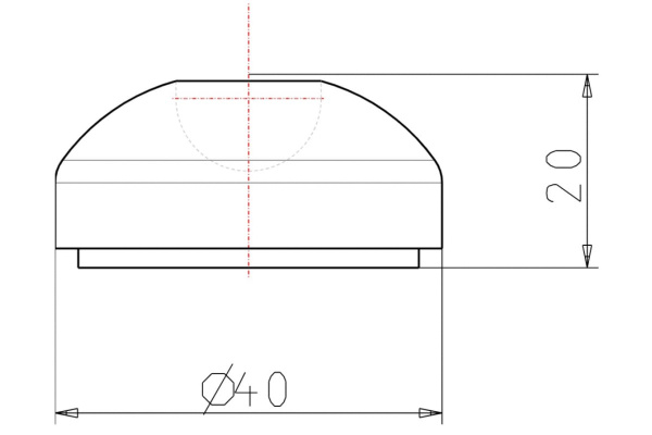 Диск для шарнирной опоры KIPP K0415.2040