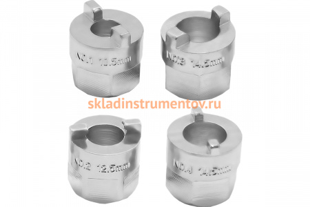 Набор корончатых головок для разбора стойки амортизатора VAG AIST 4 предмета 00-00006004