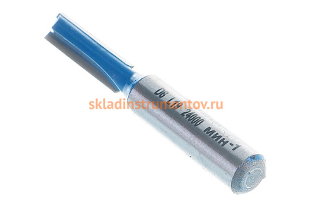 Фреза пазовая прямая ПРОФЕССИОНАЛ (6х19х50 мм; хвостовик 8 мм) Зубр 28753-6-19