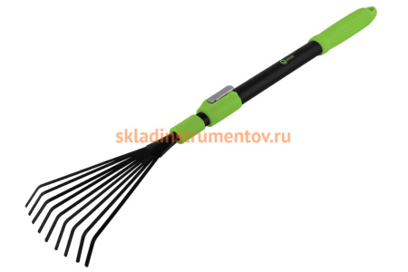 Веерные грабли с телескопической ручкой Центроинтсрумент ЦИ 1128-2