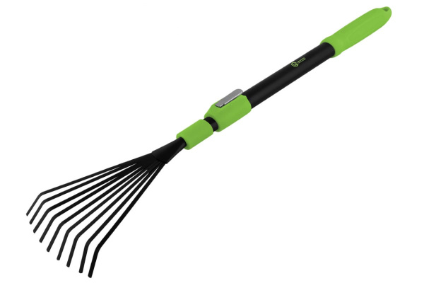 Веерные грабли с телескопической ручкой Центроинтсрумент ЦИ 1128-2
