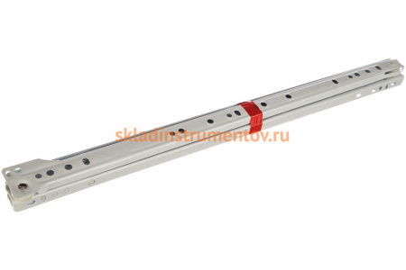 Роликовые направляющие JET 409 L450мм, комплект белый BMM409S.450WT.99