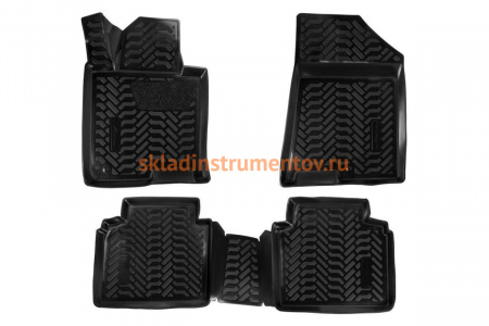 Ковры в салон Airline 3D с подпятником для Kia Optima 16 4 шт. ACM-PS-40