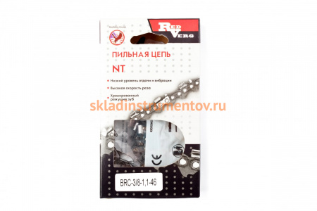 Цепь 46 звеньев, 3/8", 1,1 мм REDVERG 5024976