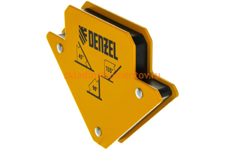Фиксатор магнитный для сварочных работ усилие 25 LB DENZEL 97551
