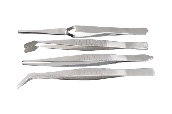 Набор пинцетов из нержавеющей стали SPARTA 4 шт 914845