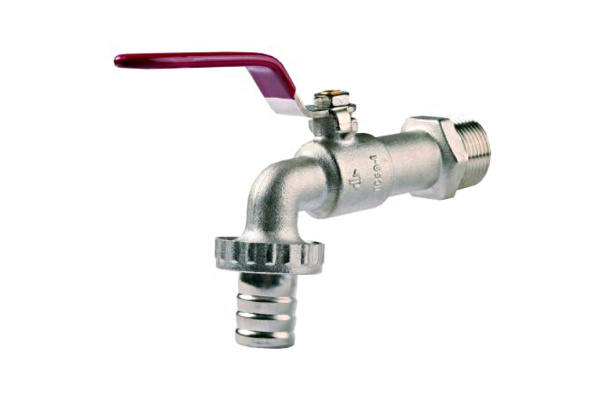 Кран водоразборный (3/4"-3/4") для трубопровода Зубр 51216-3/4-3/4