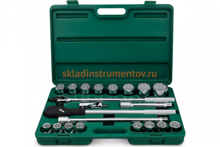 Инструментальный набор 3/4", 21шт Hans 6621-2MB