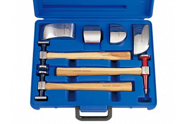 Набор рихтовочных молотков и поддержек, 7шт KING TONY 9CF-207