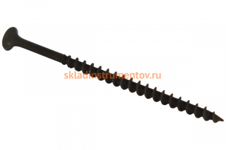 Фосфатированный саморез с крупной резьбой Зубр по дереву PH2 4,8x90 мм 12 шт 300036-48-090
