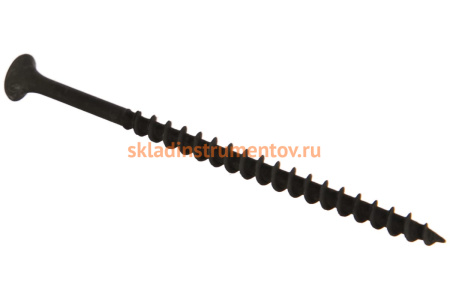 Фосфатированный саморез с крупной резьбой Зубр по дереву PH2 4,8x90 мм 12 шт 300036-48-090