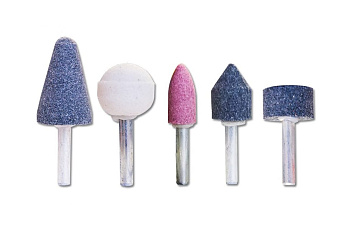 Набор шарошек абразивных для фигурных отверстий, малые, 5 шт. SANTOOL 031953-005
