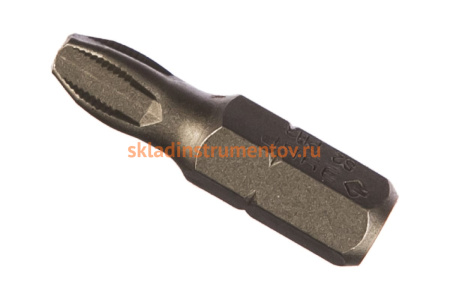 Биты "МАСТЕР" 2 шт. (25 мм; PH3) Зубр 26001-3-25-2