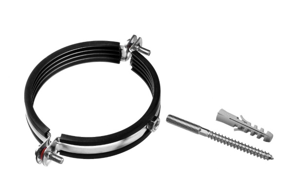 Трубный хомут с гайкой ЗУБР оцинкованный,1 1/4" 37866-40-45