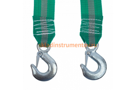 Буксировочный трос Remocolor 2,5 тонны, 2 крюка, в сумке 62-4-625