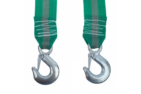 Буксировочный трос Remocolor 2,5 тонны, 2 крюка, в сумке 62-4-625