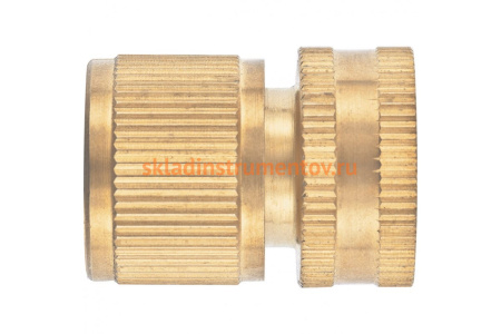 Соединитель латунный быстросъемный, 3/4", аквастоп PALISAD 66268