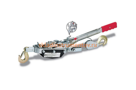 Ручная лебёдка 2 крюка 2,5т Jun Kaung HP-121D-case