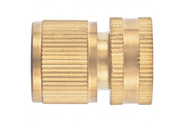 Соединитель латунный быстросъемный, 3/4", аквастоп PALISAD 66268