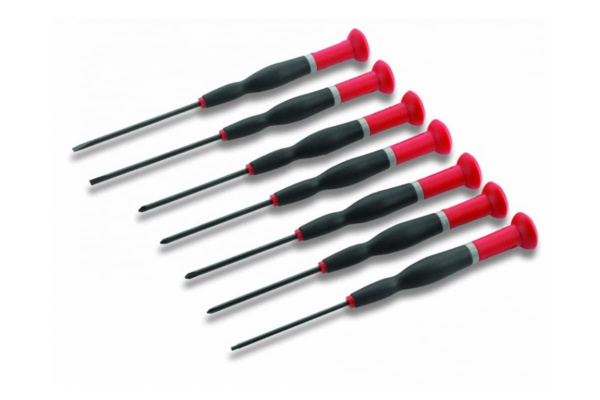 Набор шлицевых и крестовых отверток для электроники 7 предметов CIMCO 11 1901