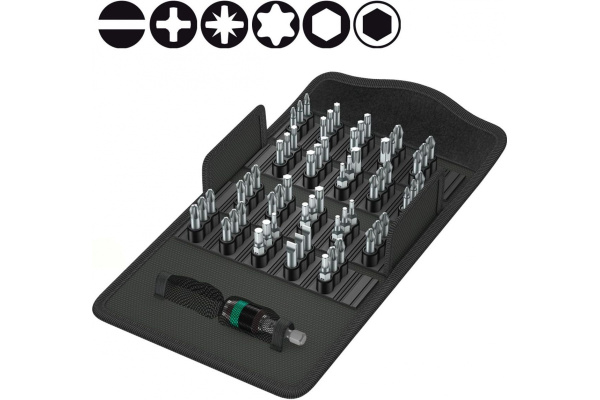 Набор бит Wera 8600/889-60TZ BIT-SAFE WE-057122