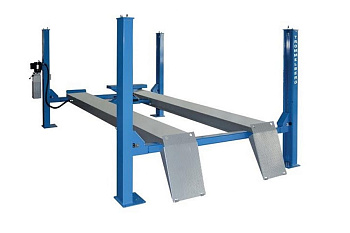 4-х стоечный электрогидравлический подъемник с комплектом для развал схождения Trommelberg TST455CWA