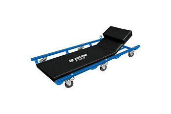 Подкатной лежак с подъемным подголовником KING TONY 87C25-B