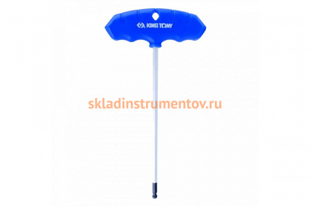 Т-образный шестигранник KING TONY 5 мм, 100,0 х 188,0 мм, с шаровым окончанием 115005MR