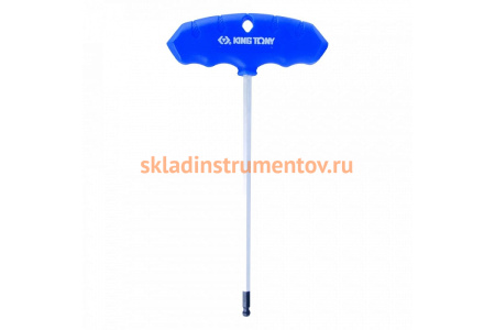 Т-образный шестигранник KING TONY 5 мм, 100,0 х 188,0 мм, с шаровым окончанием 115005MR