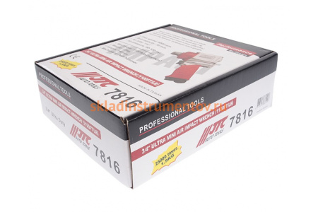 Ударный пневмогайковерт JTC 3/4 1491 Nm 90-120PSI JTС-7816