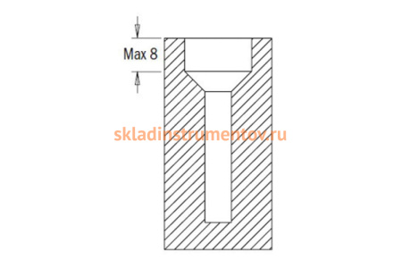 Зенкер универсальный регулируемый CMT 521.001.11
