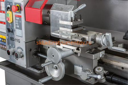 Токарный станок по металлу без СОЖ на подставке JET BD-11G 50000915M