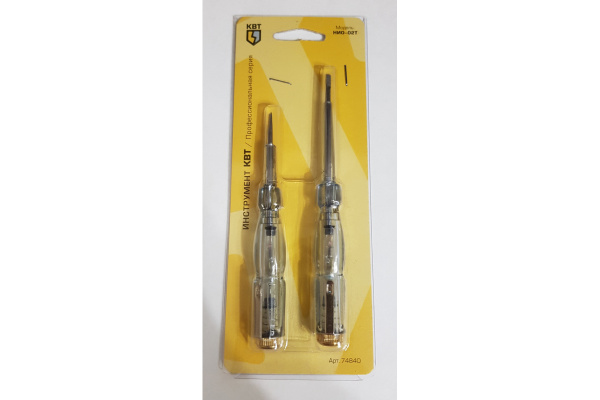Набор индикаторных отверток КВТ НИО-02Т 74840