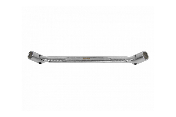 Двусторонний ключ AIST с шарнирными торцевыми головками 12х13мм  08041213-X 00-00017428