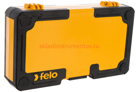 Набор бит Felo ERGONIC SL/HEX/PH/PZ/Tx/SQ/SPANNER/BH/MS с трещоткой и отвертка с держателем бит в кейсе, 36 шт 05783606
