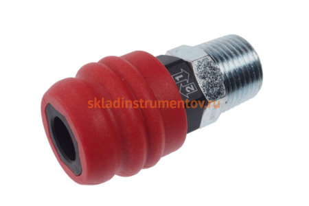 Соединитель быстросъемный композитный двухрежимный (М1/2"; рапид EURO) JTC JTC-C40SMA