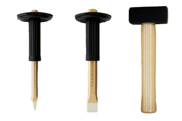 Набор из 3-х предметов: кувалда и 2 зубила Rennesteig RE-4231161