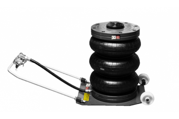 Пневматический подкатной домкрат TORIN 3 подушки, 1.8 т TRA1724