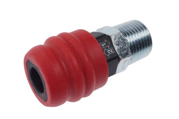 Соединитель быстросъемный композитный двухрежимный (М1/2"; рапид EURO) JTC JTC-C40SMA