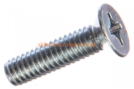 Винт ЗУБР DIN 965, M4 x 16 мм, 20 шт, кл. пр. 4.8, оцинкованный, 303116-04-016