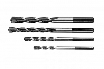 Набор сверл ЗУБР Супер-6 (4 шт.) по бетону 2916-H4