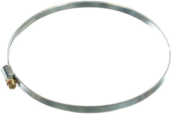 Металлические хомуты СИБРТЕХ стандартное болтовое крепление 130-150 мм, 25шт/уп, ширина 9 мм 47565