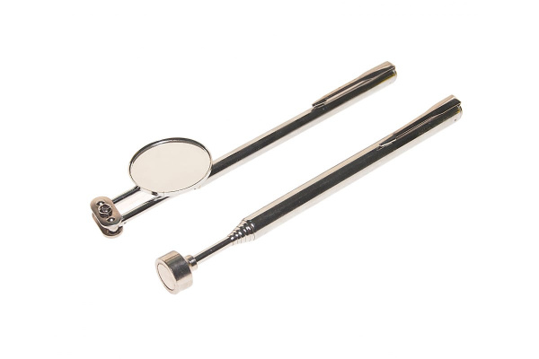 Набор: зеркало телескопическое круглое, 30 мм/магнит телескопический до 1,3 кг, max ЭВРИКА ER-53011