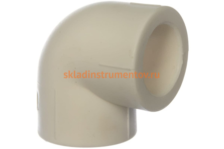 Уголок Энкор PPRC ф 20мм угол 90 белый 45330