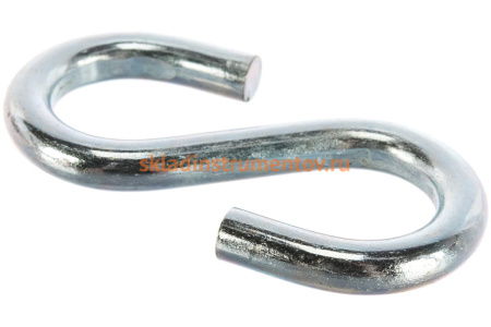 Крюк S-образный оцинкованный (8 мм; ТФ6) Зубр 4-304566-08