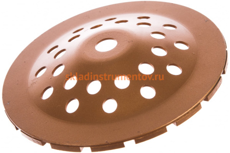 Чашка алмазная зачистная двухрядная (230х22.2 мм) MATRIX 72991