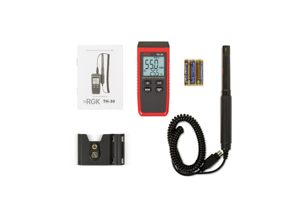 Термогигрометр RGK TH-30 с поверкой 778626