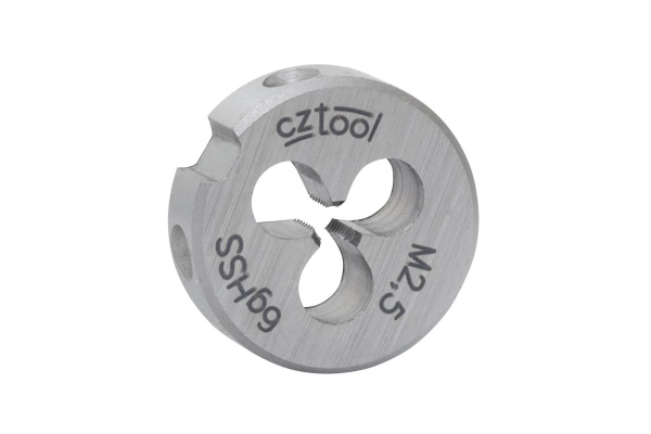 Плашка HSS М 2,5 шаг 0,45 мм. D15 мм Bucovice Tools 240025